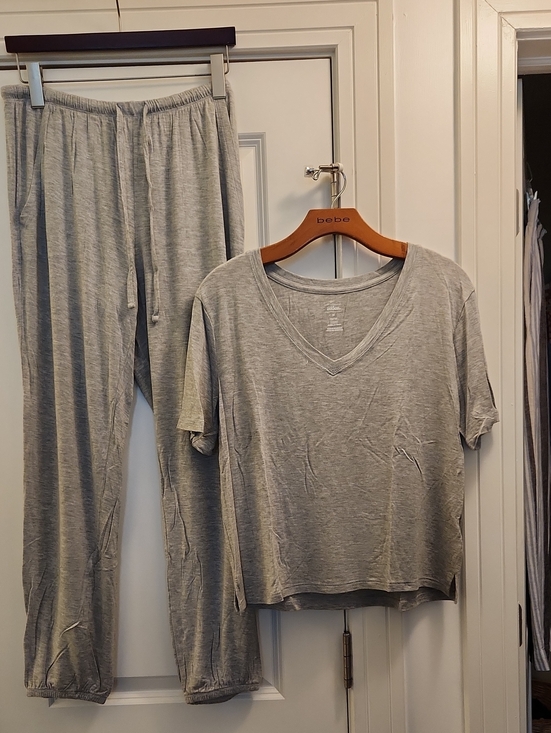 Auden Other - NWOT Auden Light Gray V-Neck Pajama Top & Lounge Pants Set